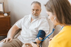 How to take care of Dads high blood pressure