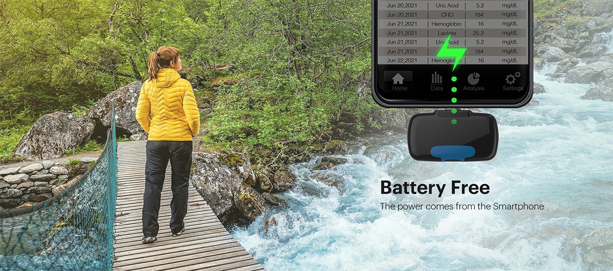 Battery Free > Procheck Smart smartphone dongle TD-4140